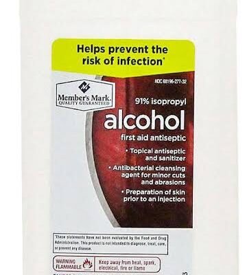 91% isopropyl alcohol