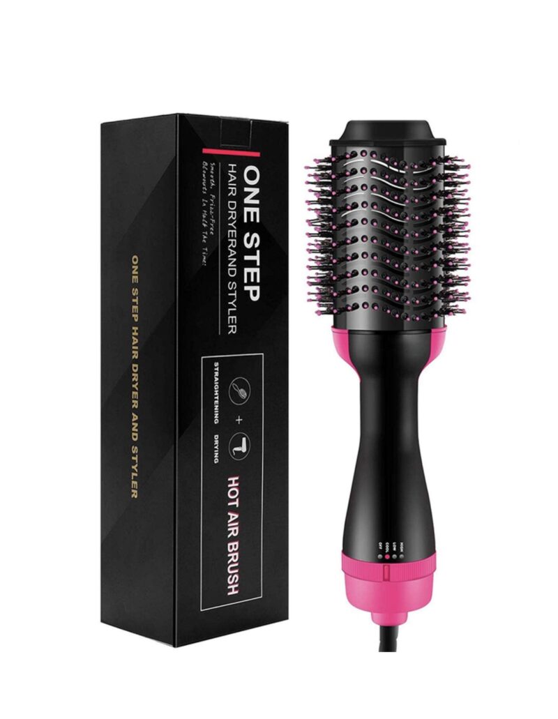 One step hair dryer and styler