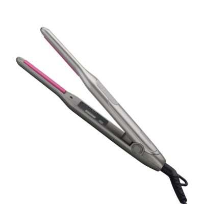 1/2 inch ceramic flat  straightener  silver