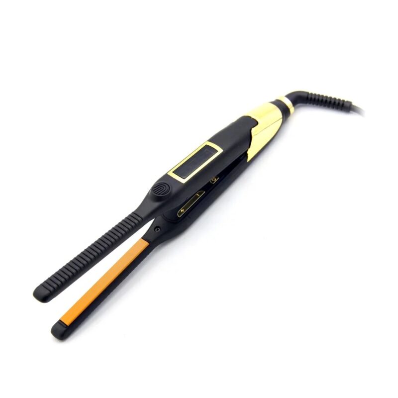 1/2 inch ceramic flat  straightener black