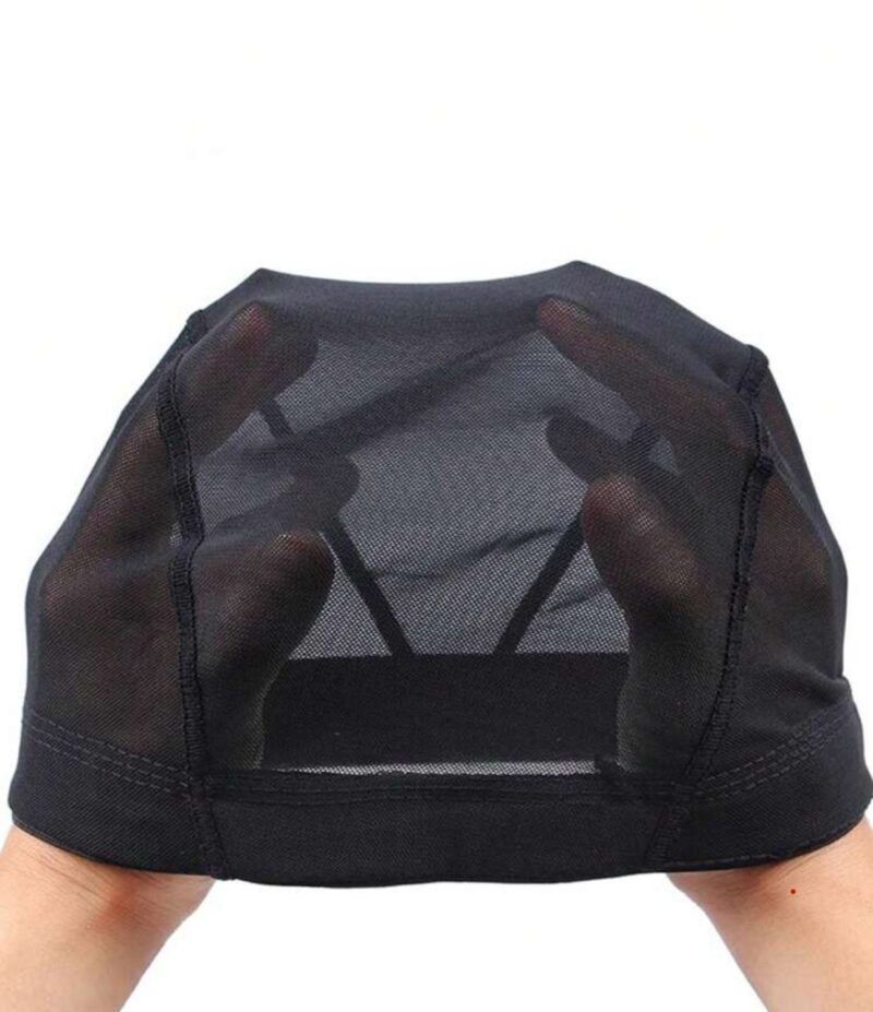 Black dome cap