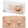 Reusable 5D Cosmetic Makeup Practice Mask Board Pad Skin + Eyebrows Tattoo stickers - Image 4