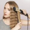 Crimper 3 barrel curling iron - Image 2