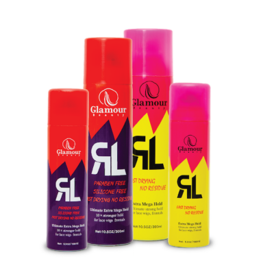 Glamour Frontal Lace Wig Freezing Glued Spray