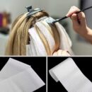 Hair coloring meche sheet