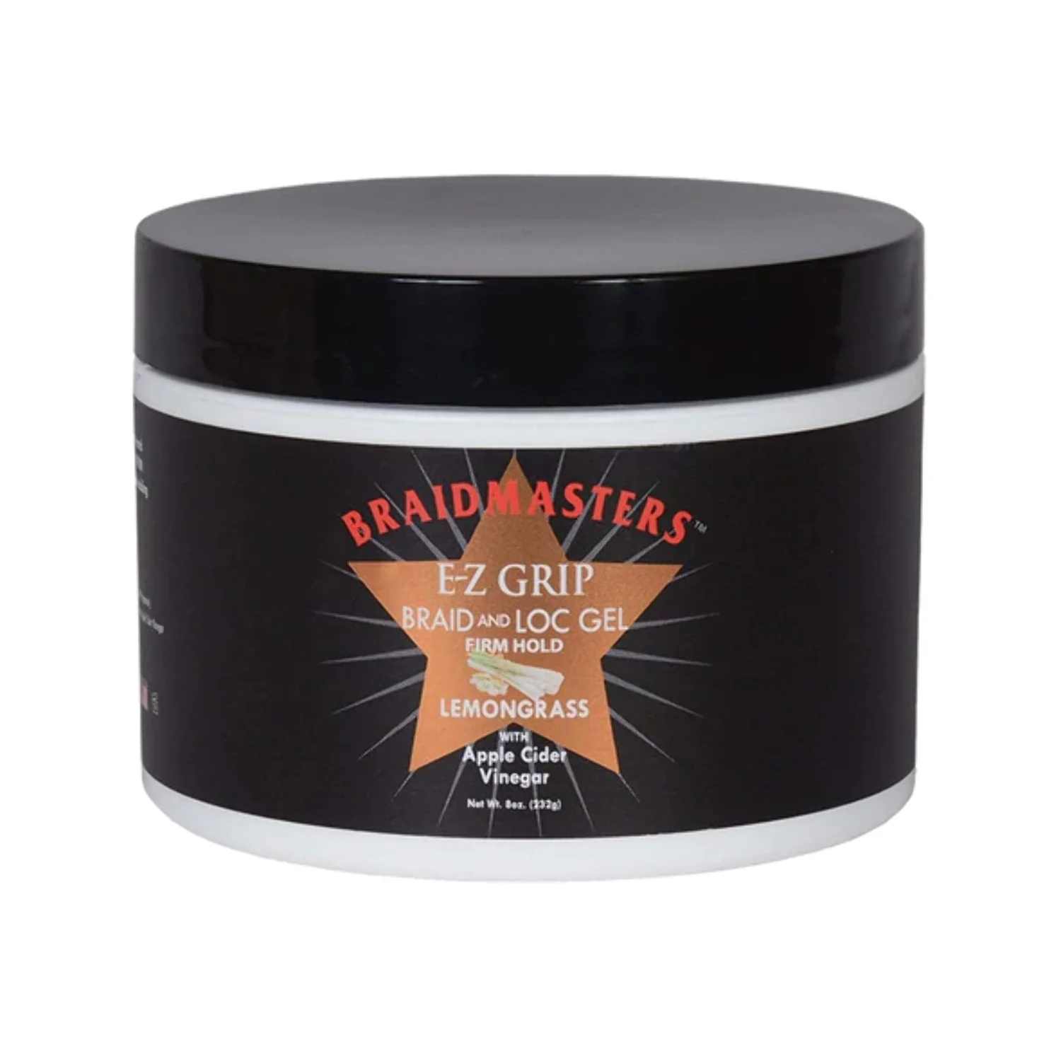 Braidmaster EZ Grip Lemongrass Firm Hold Braid And Loc Gel 8 oz